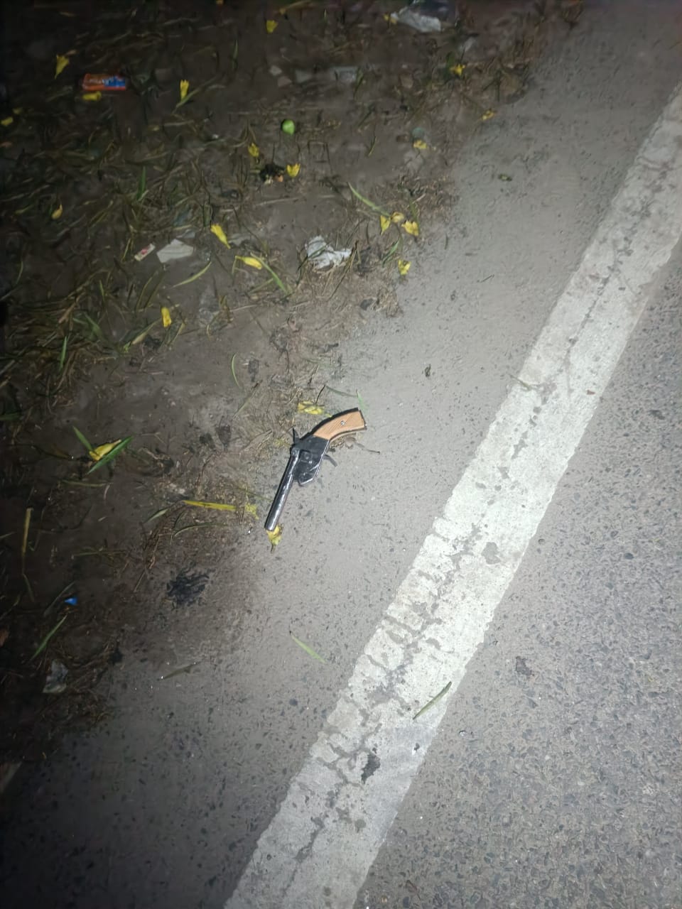 मुठभेड़ के बाद बरामद अवैध हथियार