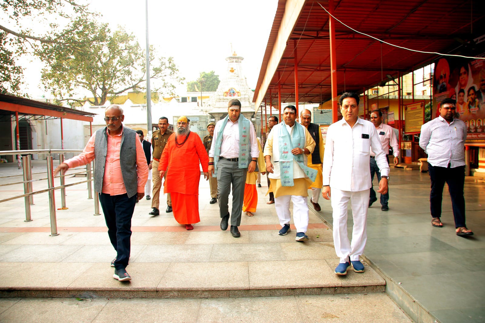 दूधेश्वर नाथ मंदिर कॉरिडोर