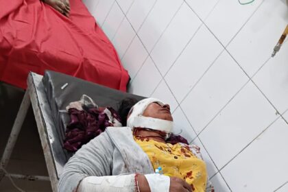 पुलिस स्टेशन के पास ड्यूटी जा रही महिला पर चाकू से ताबड़तोड़ हमला