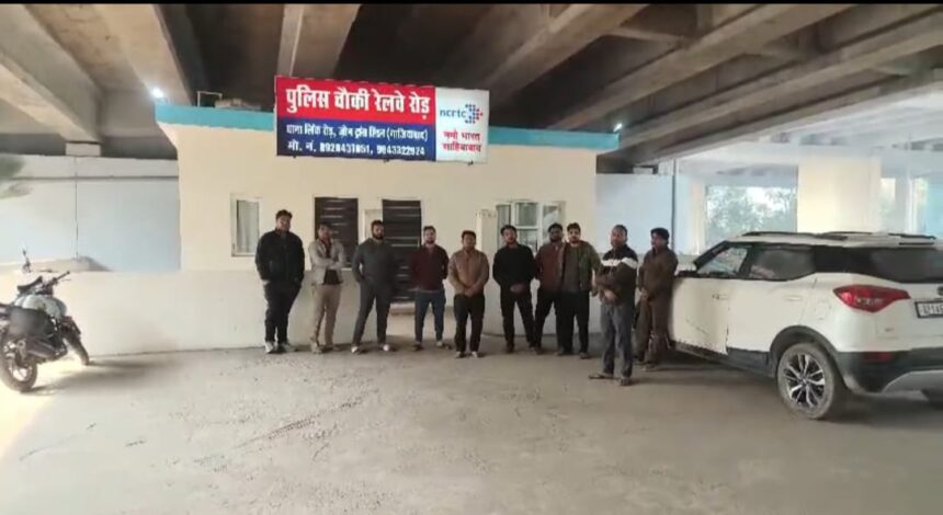 साहिबाबाद अंडरपास पर तेज रफ्तार ट्रक ने साइकिल सवार को रौंदा