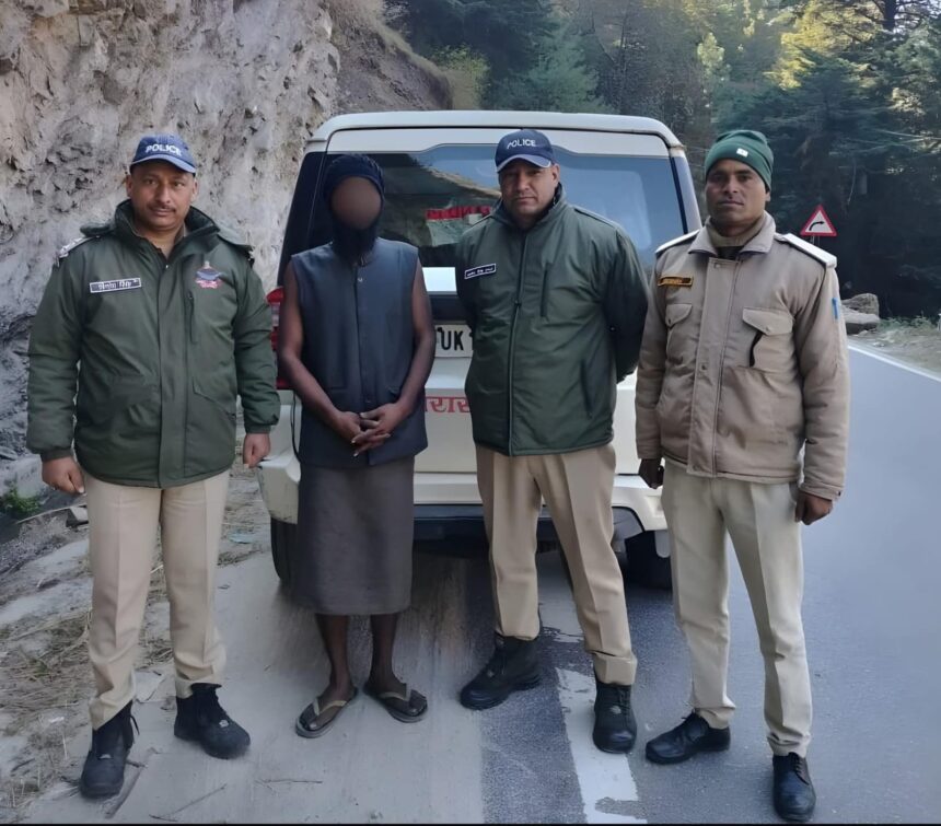 ज्योतिर्मठ पुलिस की त्वरित कार्रवाई
