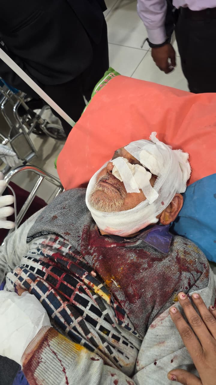 गाजियाबाद बुजुर्ग लूट हमला