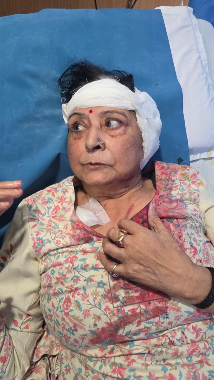 गाजियाबाद बुजुर्ग लूट हमला