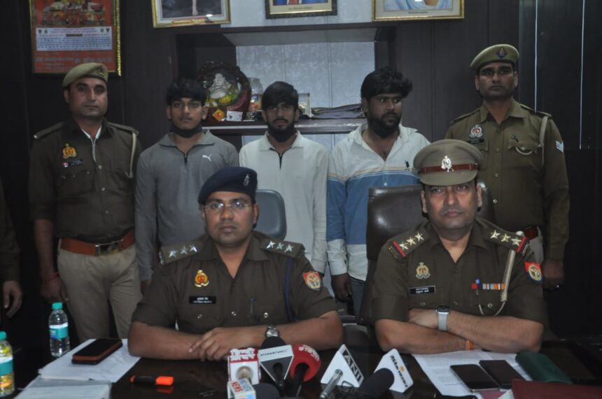 गाजियाबाद चेन स्नैचिंग गैंग का पर्दाफाश, महिलाएं भी शामिल; 5 गिरफ्तार