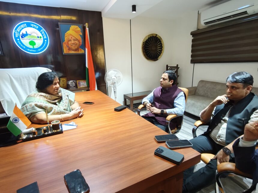 गाजियाबाद में सौंदर्यकरण को गति