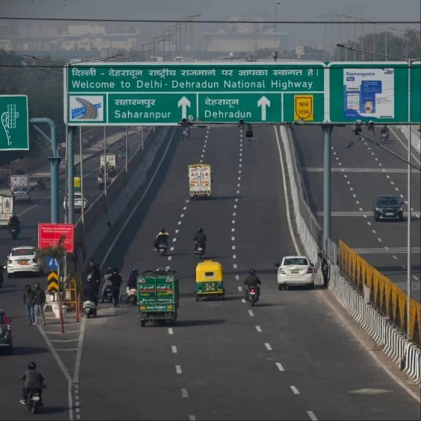 दिल्ली–देहरादून एक्सप्रेसवे का पहला सेक्शन खुला