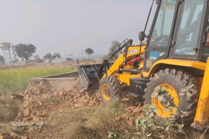 गाज़ियाबाद जीडीए अवैध निर्माण कार्रवाई
