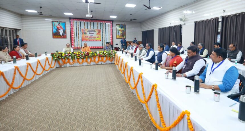 CM योगी गाजियाबाद SIR बैठक