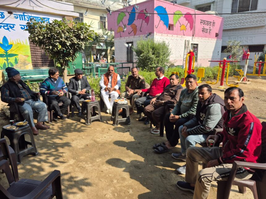 पार्षद नीरज गोयल हाउस अरेस्ट गाजियाबाद