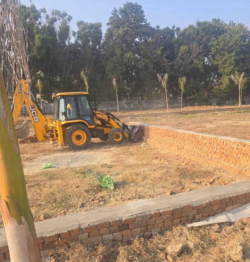 मोदीनगर अवैध कॉलोनी कार्रवाई