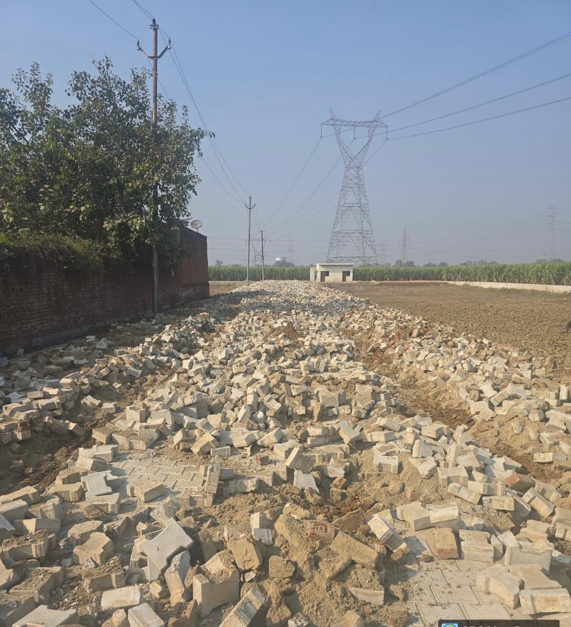 मोदीनगर अवैध कॉलोनी कार्रवाई