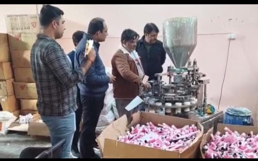 लोनी नकली दवाओं की फैक्ट्री