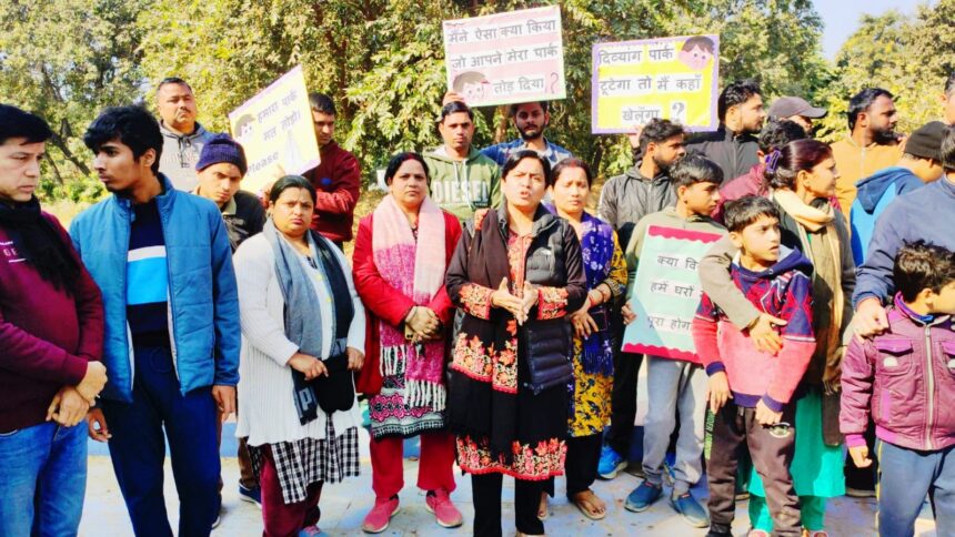 प्रदेश के पहले दिव्यांग पार्क को वोटिंग पार्क बनाने से रोकने के लिए IPA की मुख्यमंत्री से अपील