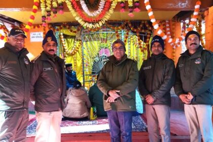 एसपी चमोली पंच केदार पंच बद्री निरीक्षण