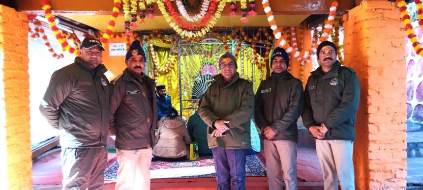 एसपी चमोली पंच केदार पंच बद्री निरीक्षण