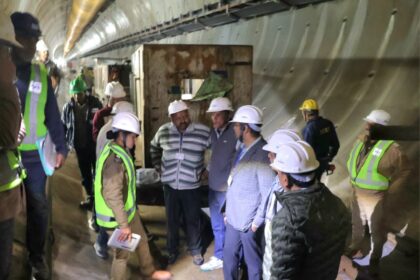 पीपलकोटी टनल हादसा: डीएम-एसपी ने विष्णुगाड़ परियोजना का किया निरीक्षण, जांच के आदेश