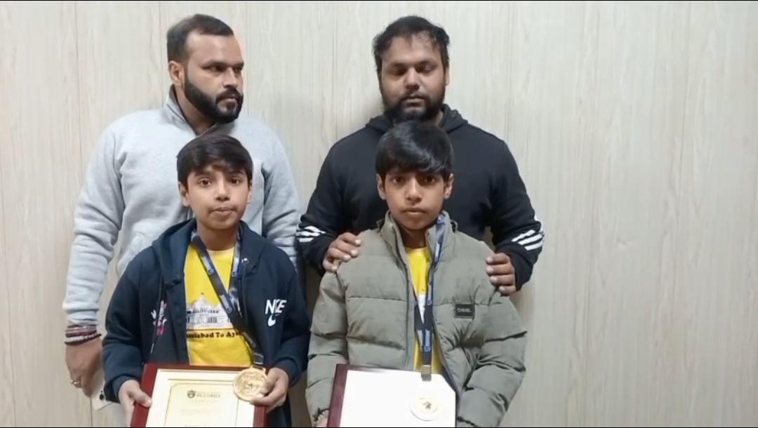 नंदिनी युग स्केटिंग वर्ल्ड रिकॉर्ड