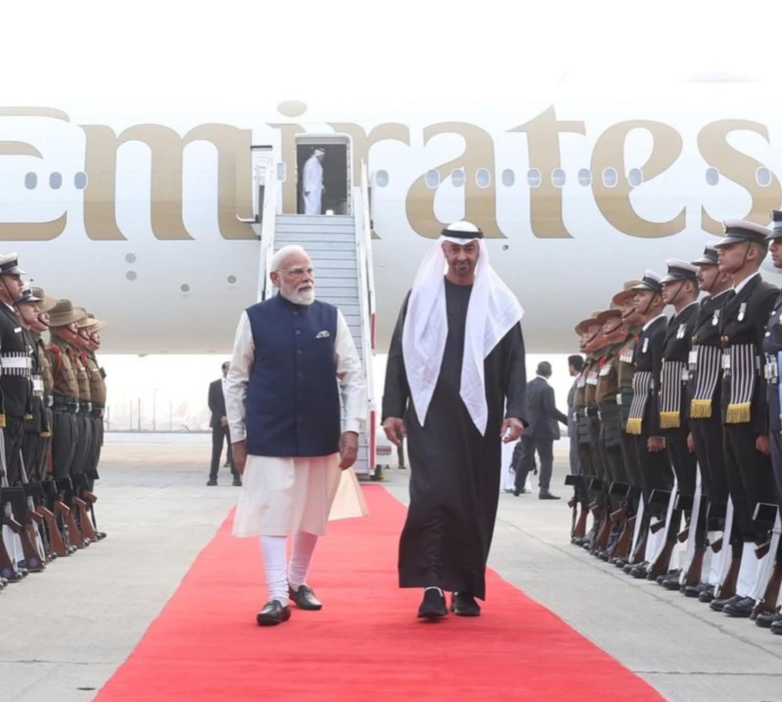 UAE राष्ट्रपति भारत दौरा