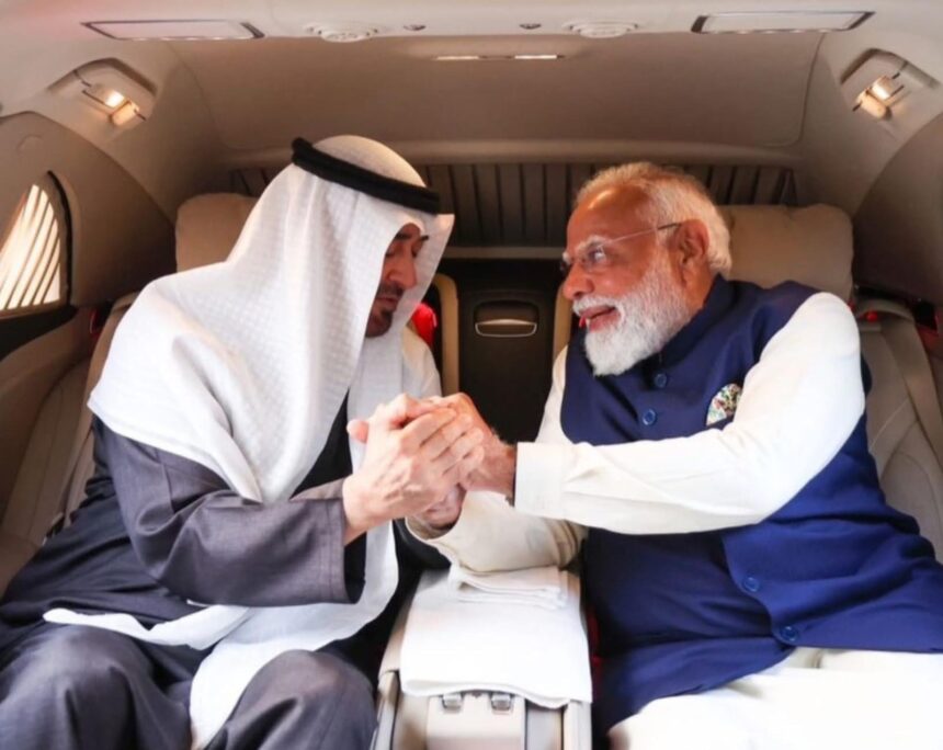 UAE राष्ट्रपति भारत दौरा