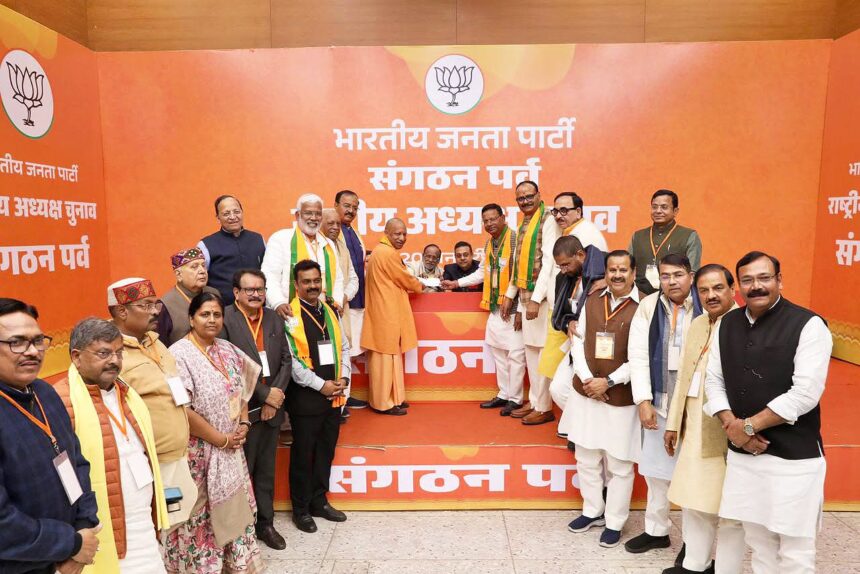 नितिन नबीन भाजपा राष्ट्रीय अध्यक्ष