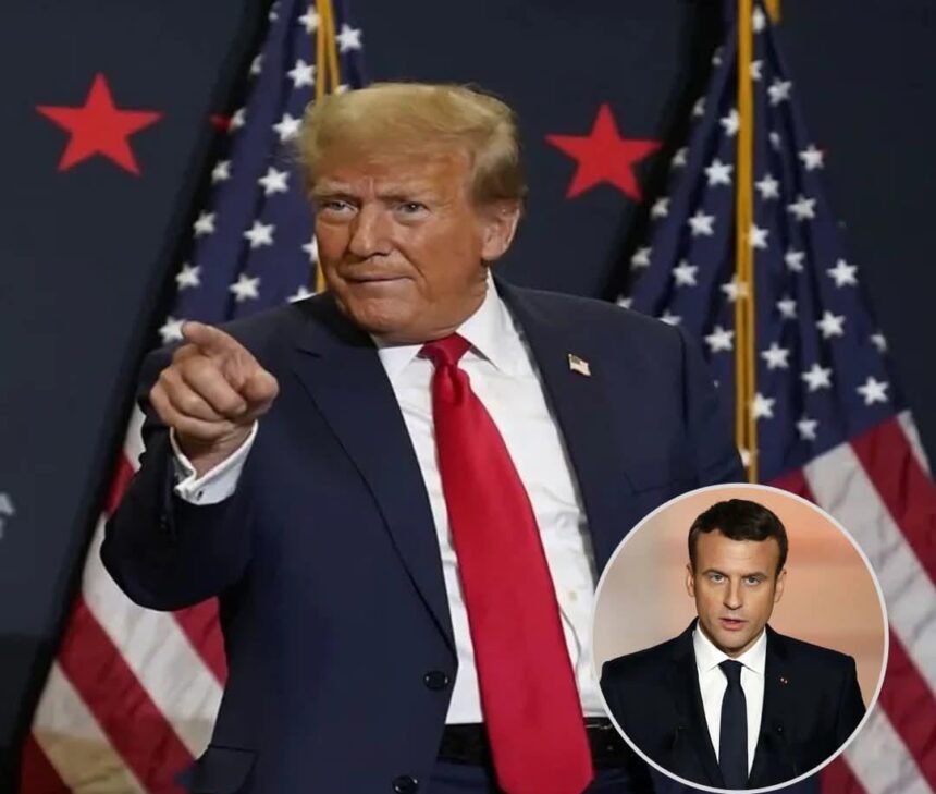 ट्रंप फ्रांस 200% टैरिफ