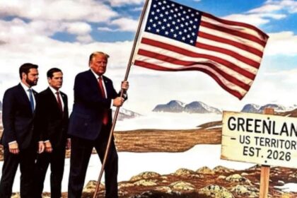 ट्रंप ग्रीनलैंड AI तस्वीर