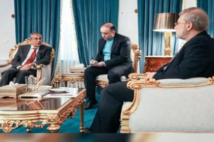 भारत-ईरान उच्च स्तरीय वार्ता में अली लारीजानी और पवन कपूर