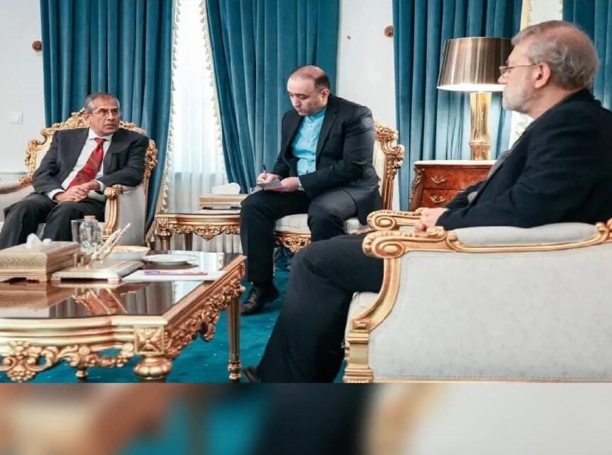 भारत-ईरान उच्च स्तरीय वार्ता में अली लारीजानी और पवन कपूर