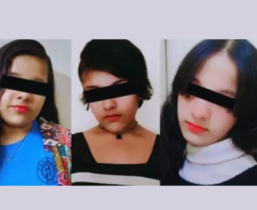 गाजियाबाद तीन बहनों की मौत CCTV