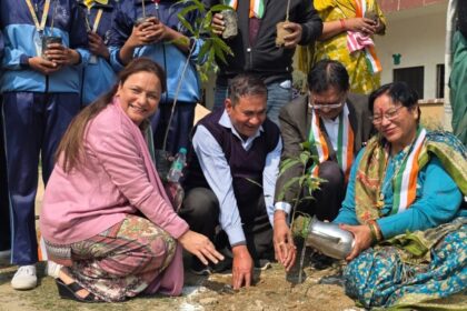 हरियाली की नई शुरुआत: स्कूल में वृक्षारोपण अभियान