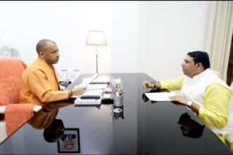 संजीव शर्मा योगी आदित्यनाथ मुलाकात