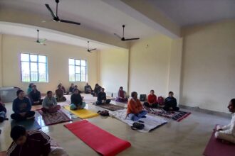 कोटद्वार में मालिनी वैली कॉलेज में 10 दिवसीय योग प्रशिक्षण कार्यशाला शुरू