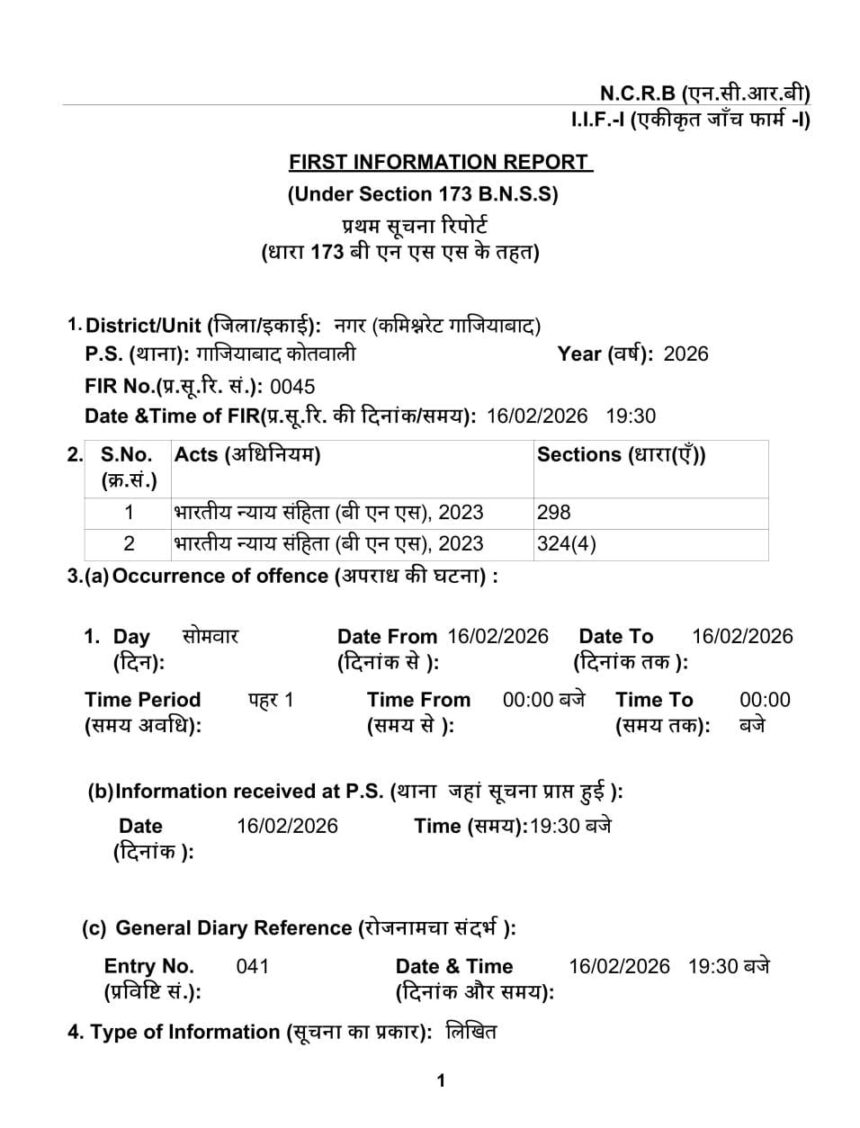 गाजियाबाद मजार विवाद