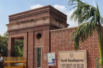 Delhi University Protest Ban