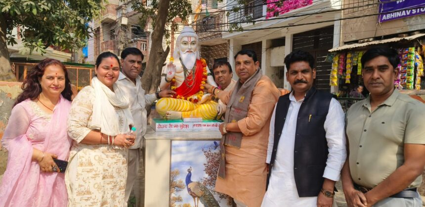 पटेल नगर द्वितीय में सड़क निर्माण कार्य का शुभारंभ, विधायक संजीव शर्मा ने किया उद्घाटन