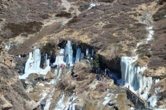 टिम्मरसैंण महादेव बर्फ शिवलिंग