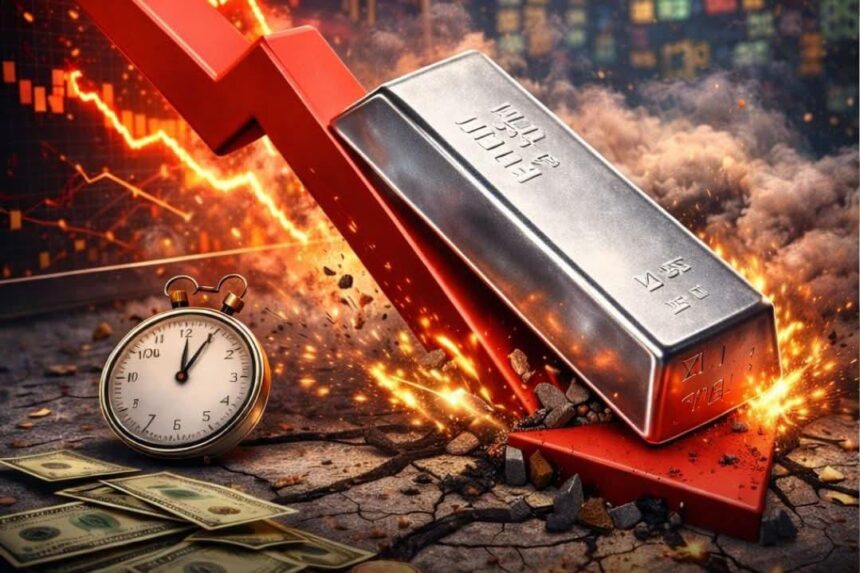 सोना-चांदी में भारी गिरावट