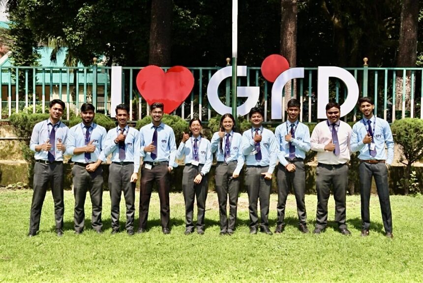 GRD देहरादून के 77 छात्रों को बहुराष्ट्रीय कंपनियों में नौकरी