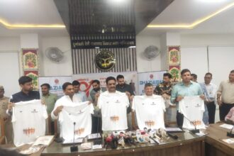 गाजियाबाद में नाइट हेरिटेज रन का आयोजन