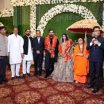 लकी यादव का भव्य रिसेप्शन दिल्ली के अशोका होटल में संपन्न