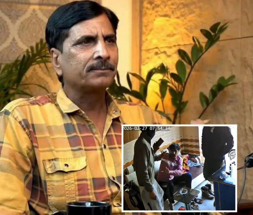 लोनी में एक्स-मुस्लिम यूट्यूबर सलीम वास्तिक पर हमला, CCTV फुटेज आया सामने