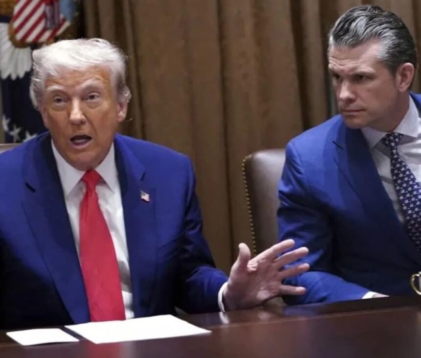 ईरान हमले का दोष रक्षामंत्री पीट हेगसेथ पर डाला