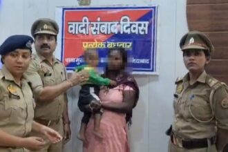 मुरादनगर पुलिस की सतर्कता से 2 वर्षीय बच्ची सकुशल बरामद, अपहरण करने वाली महिला गिरफ्तार