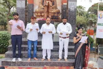 गाजियाबाद में डॉ. बी.आर. अंबेडकर जन्मोत्सव समिति का शपथ ग्रहण समारोह संपन्न