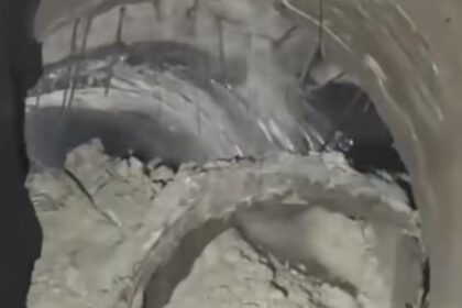 रुद्रप्रयाग में रेलवे टनल में भूस्खलन