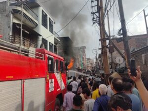 गाजियाबाद आग खबर