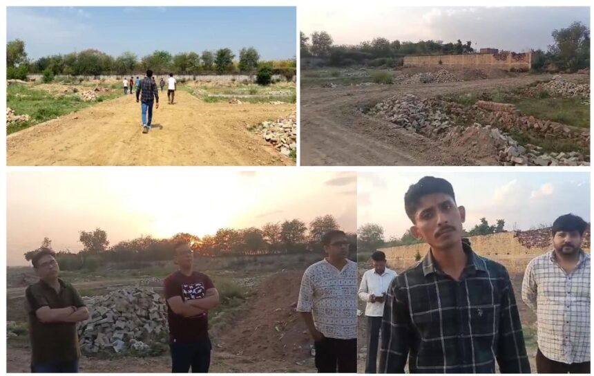 गाजियाबाद भूमाफिया कब्जा