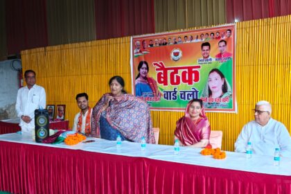 भाजपा अभियान में महापौर सुनीता दयाल ने नंदग्राम में जनचौपाल की