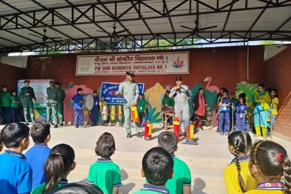 गाजियाबाद फायर सेफ्टी ड्रिल