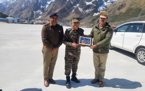 अनिल चौहान बद्रीनाथ दौरा